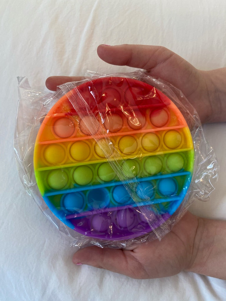 Pop Its Raimbow Rainbow Pop Its - Various shapes to pick from – RandomX fidgets